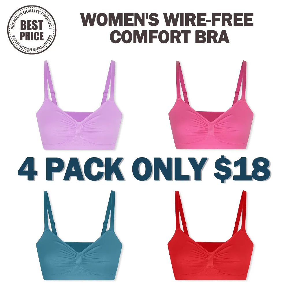 🔥Last Day💥Women's Wire-free Comfort Bra🔥8-Pack Only $24