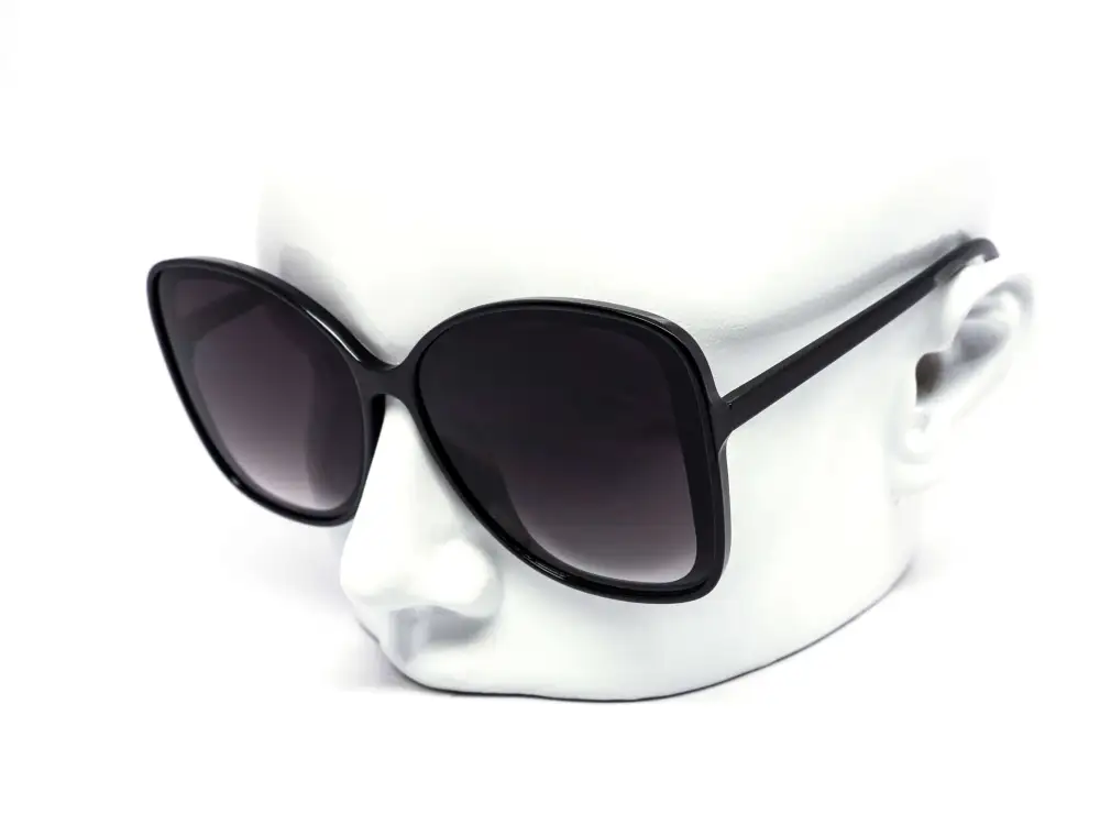 12-Pack Oversized Gradient Assorted Slim Sunglasses