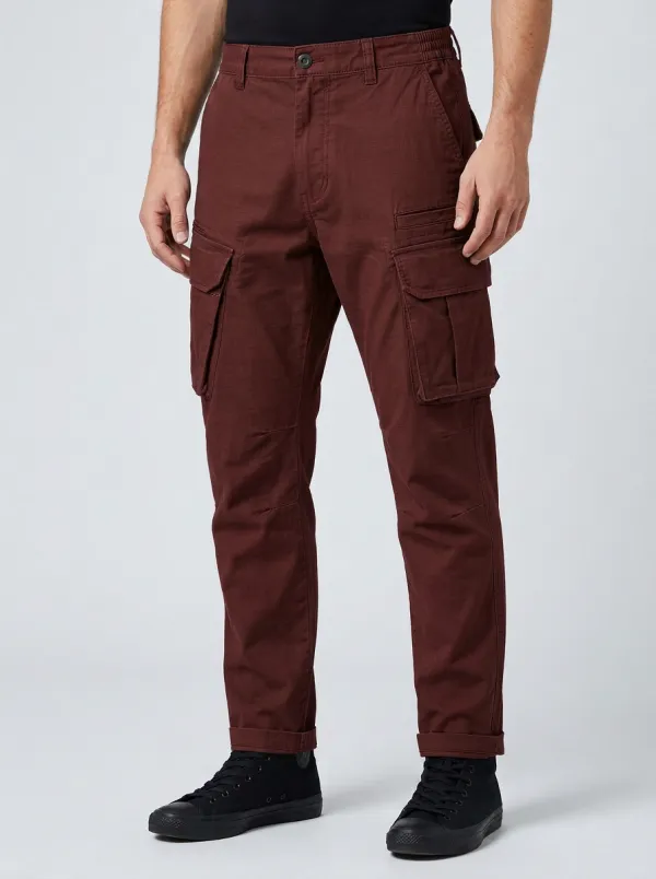 Men's Olive Green Tactical Multi-Pocket Cargo Pants