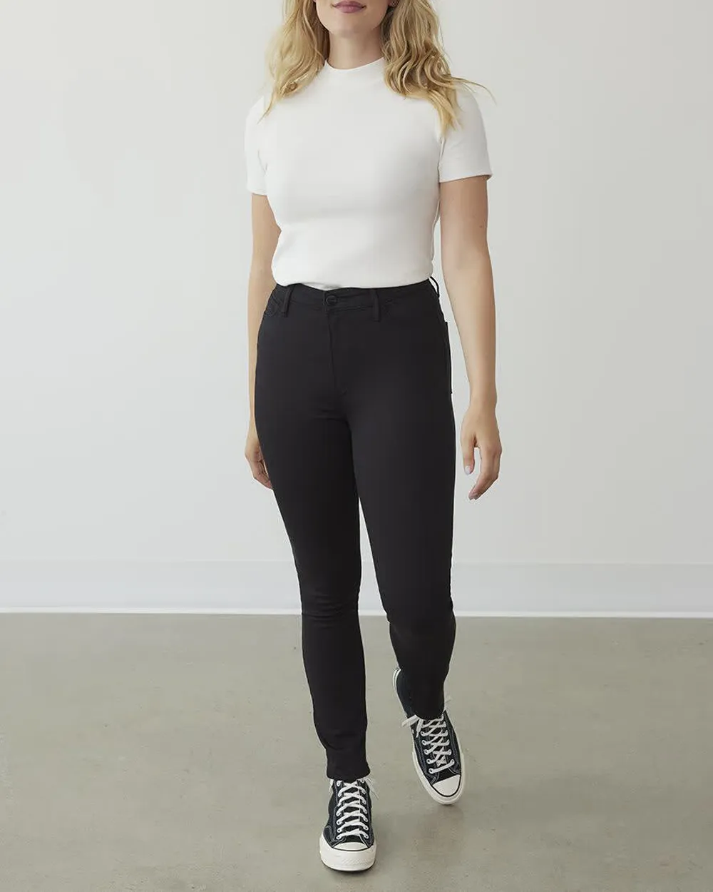 Skinny-Leg High-Rise Jean  Signature