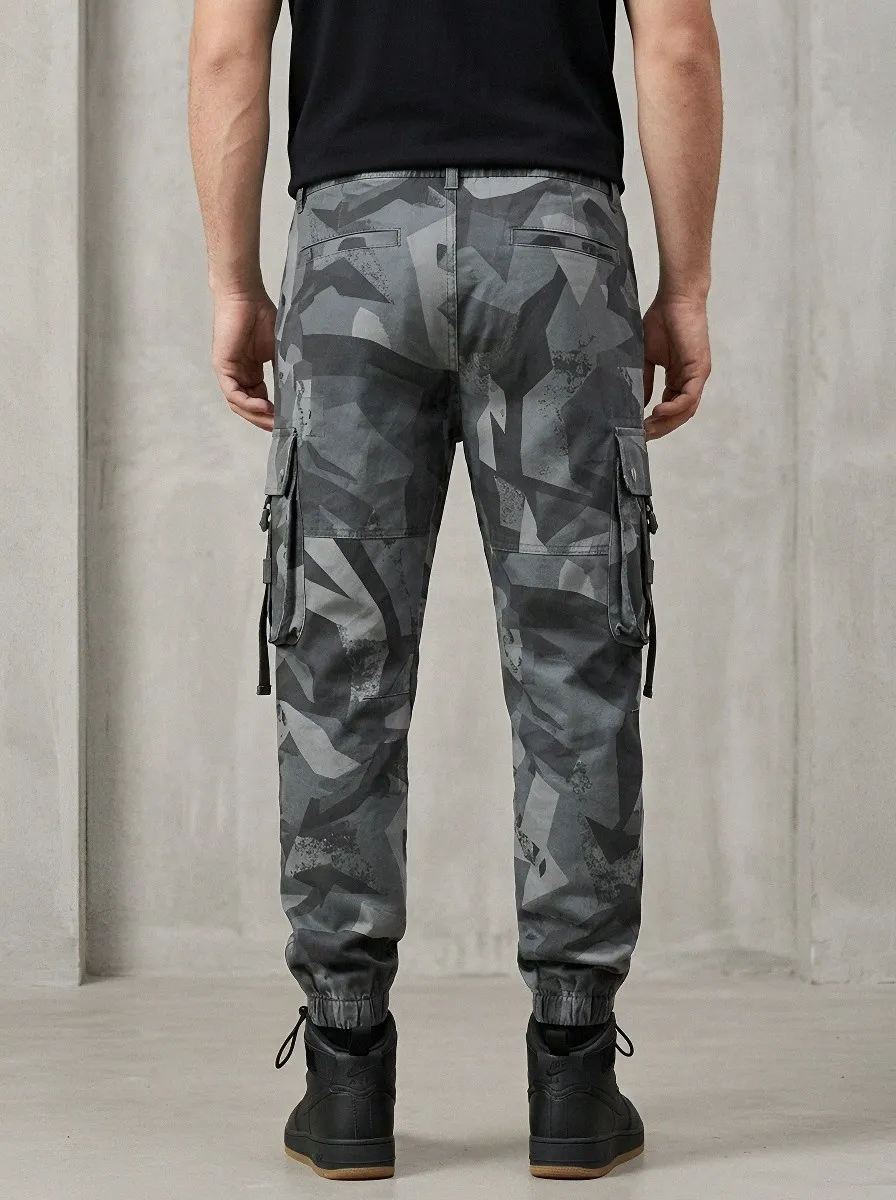 Rugged Camouflage Urban Camouflage Cargo Pants