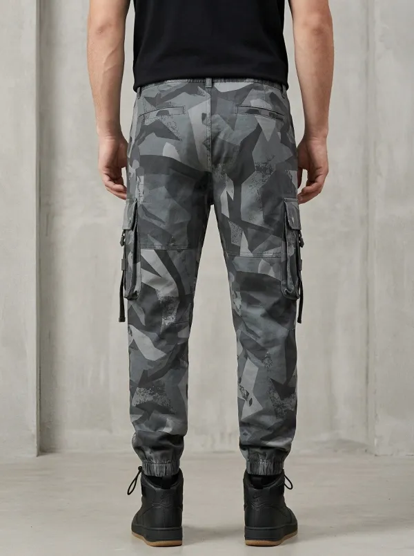 Rugged Camouflage Urban Camouflage Cargo Pants