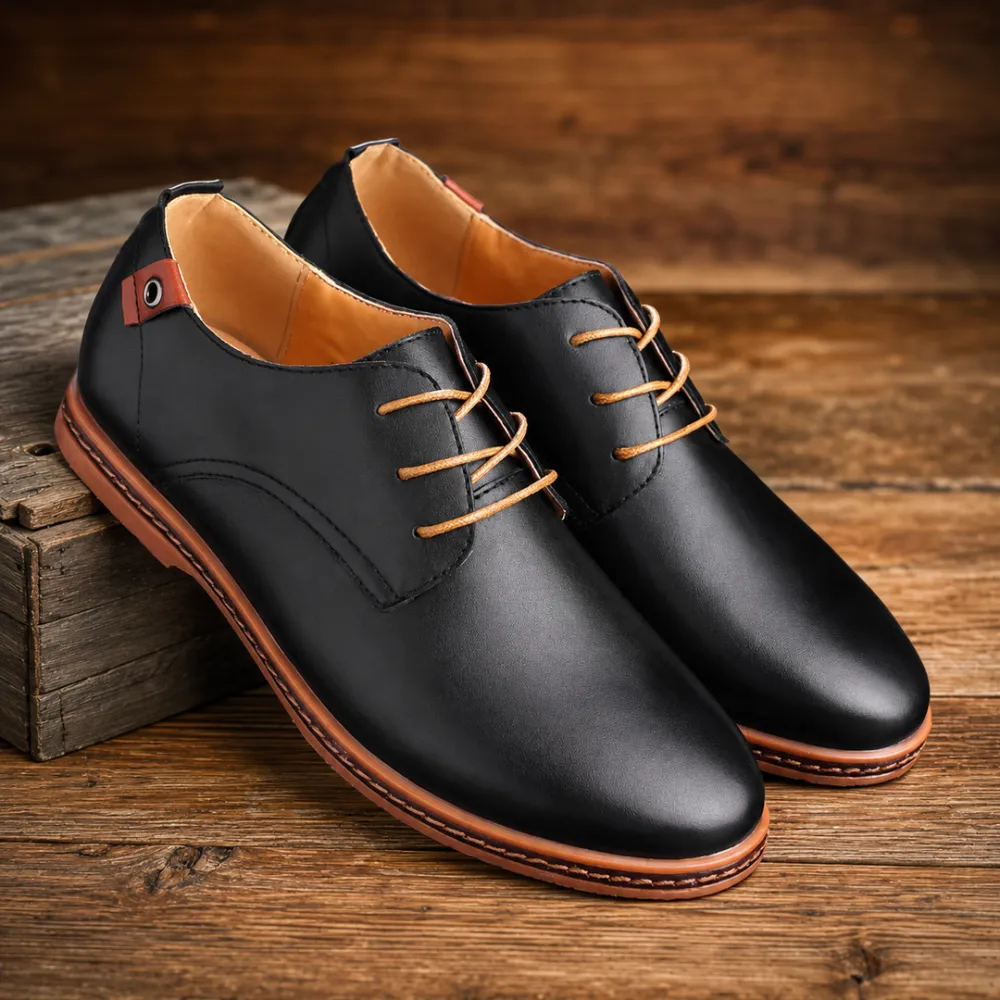 Leather Derby Shoes
