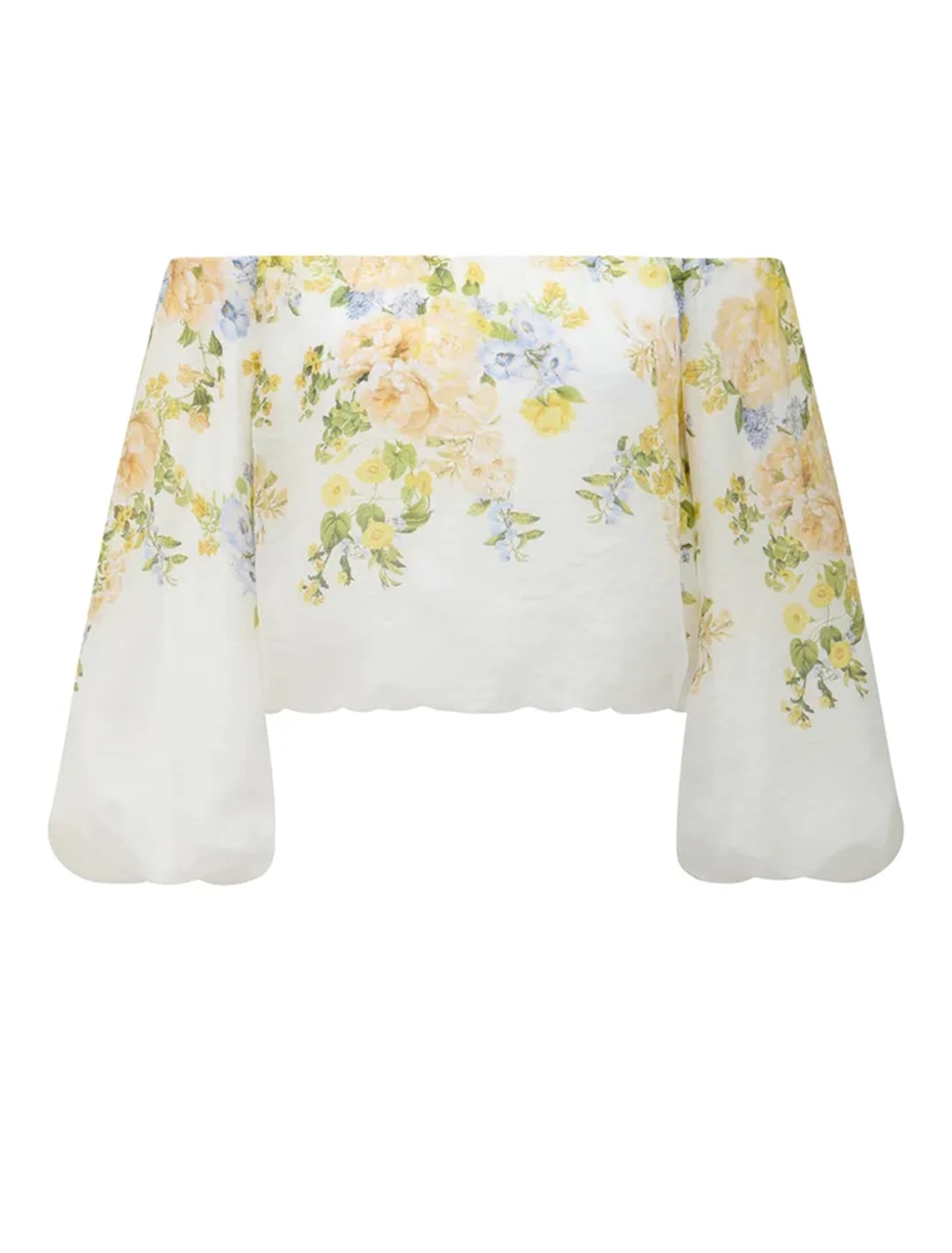 Long Sleeve Off Shoulder Blouse