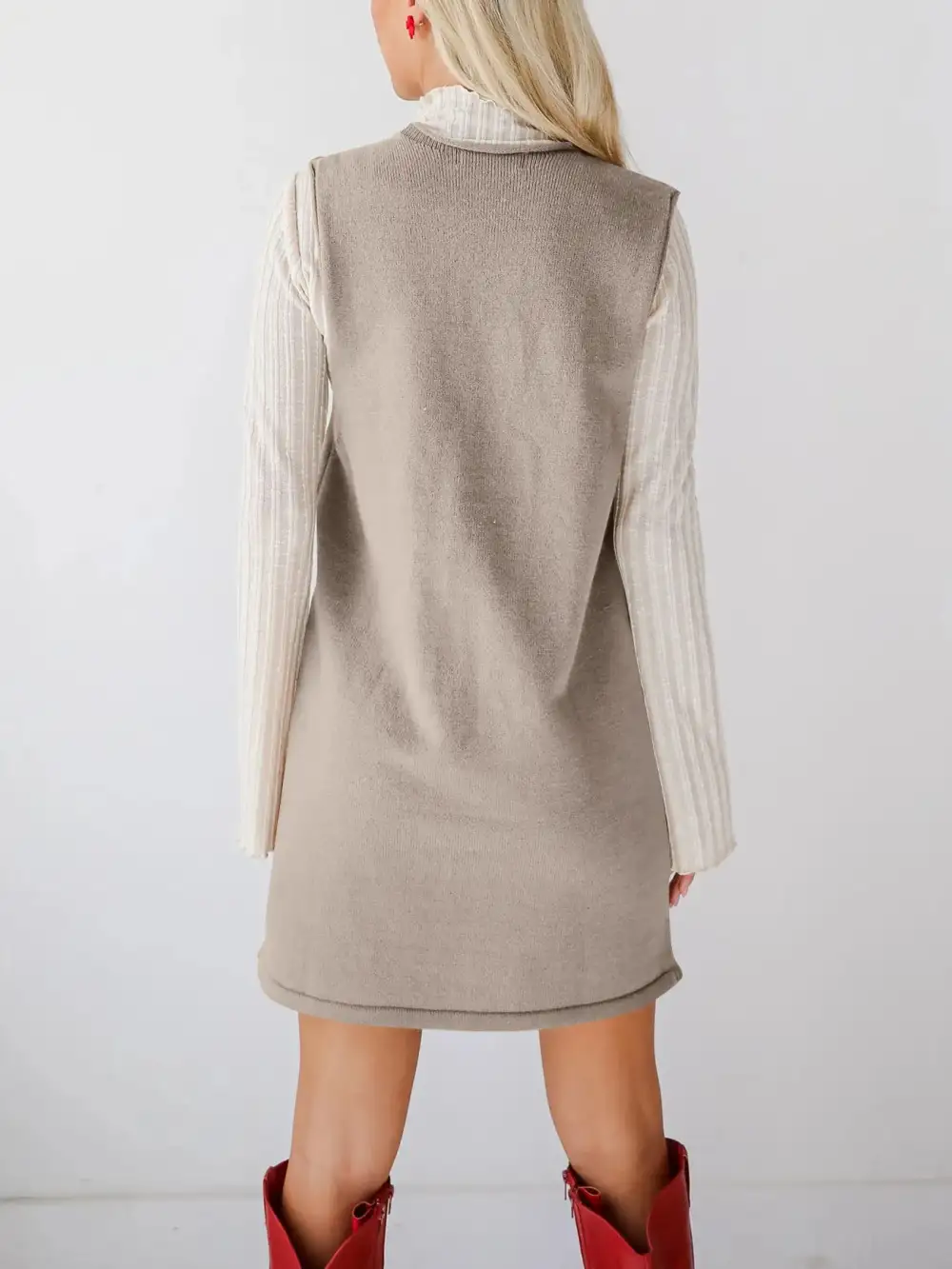 Sleeveless Knit Midi Dress