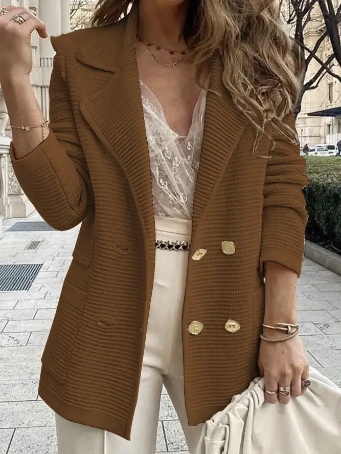 Double-Breasted Women's Blazer