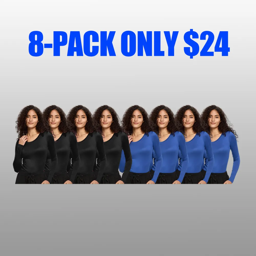 Women's V-Neck Workwear – Short Sleeve & Sleeveless Options with Inner Lining