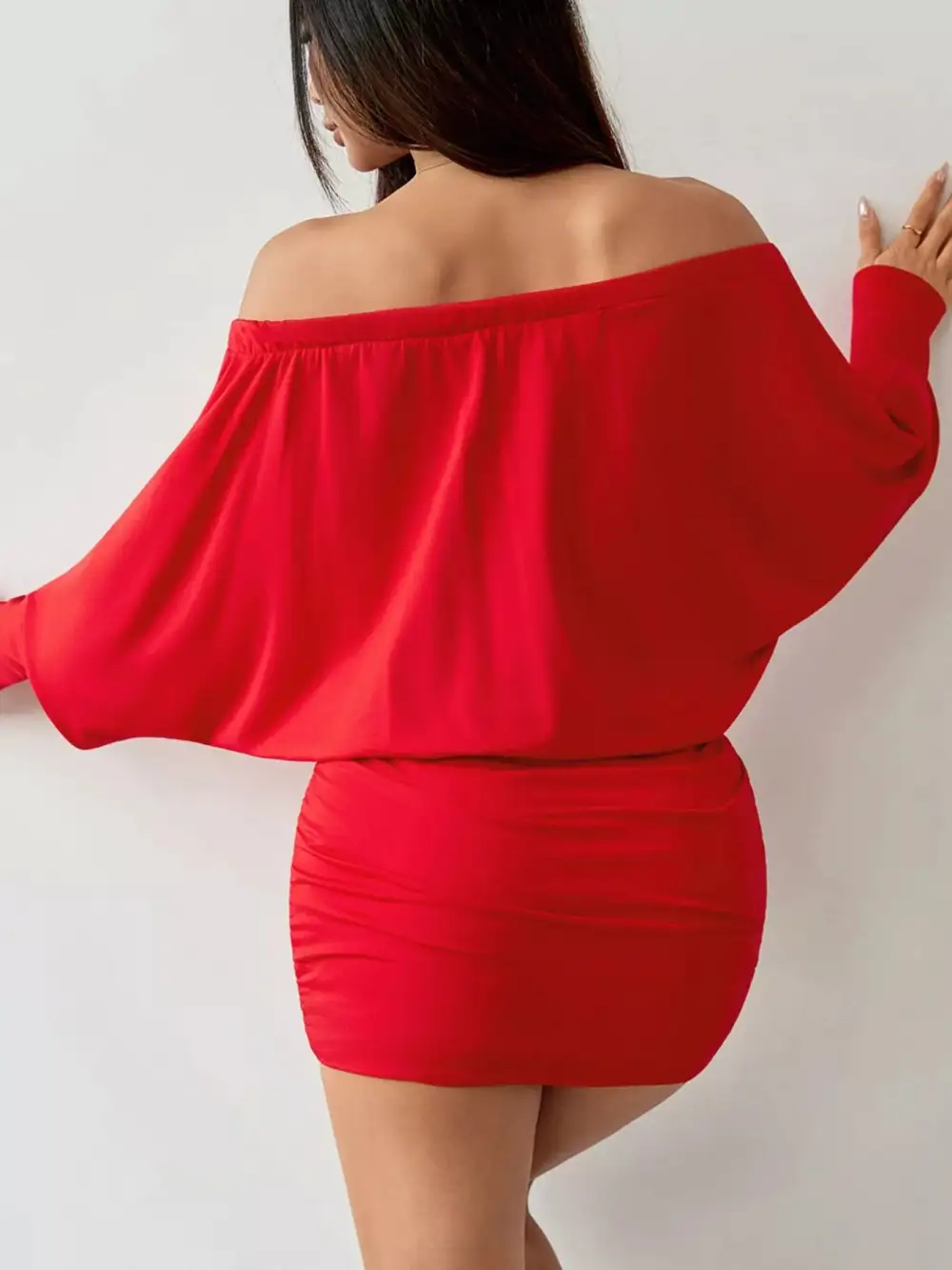 Bodycon Off-Shoulder Mini Dress