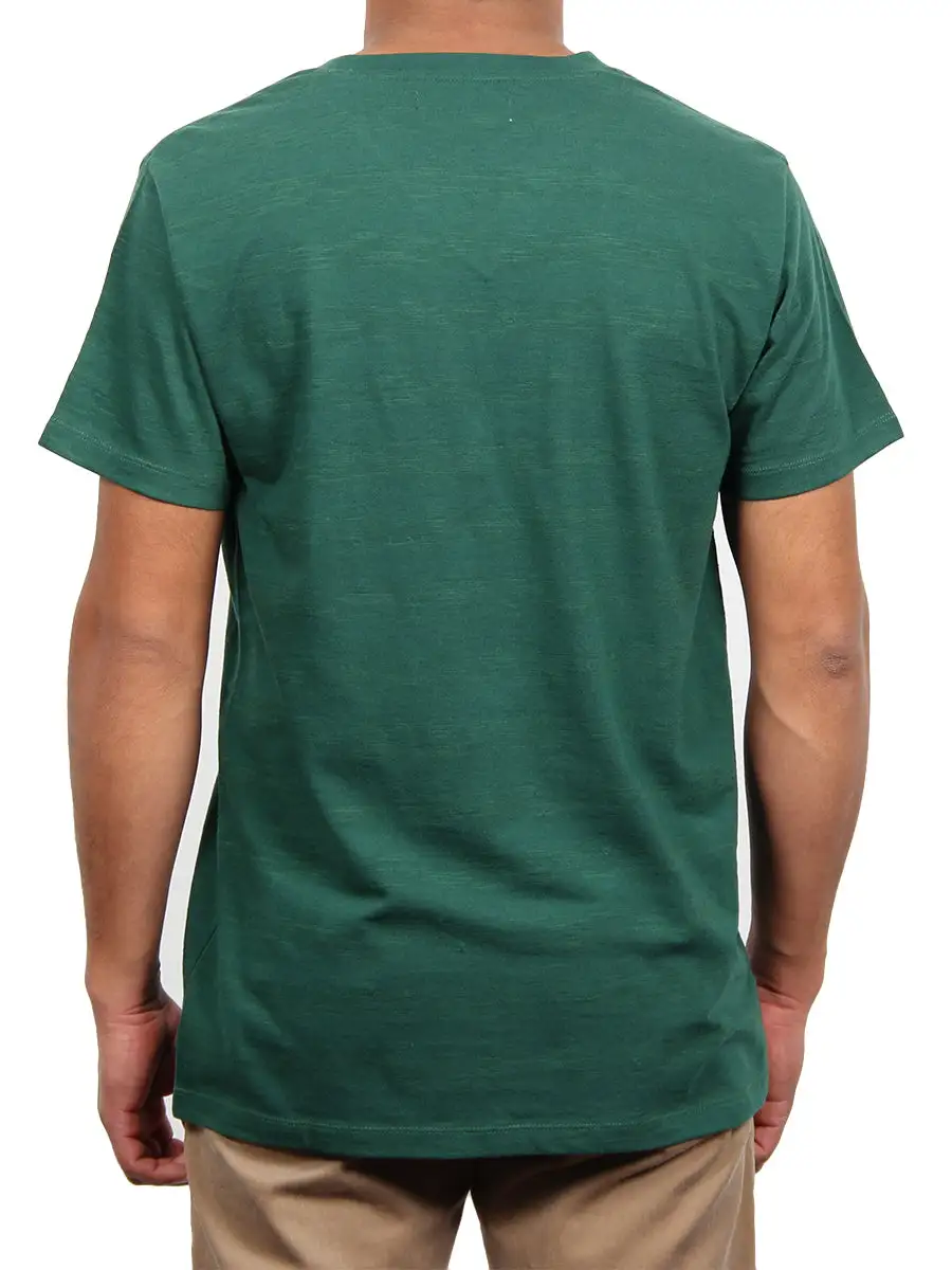 Everyday Striped Jersey Men's Button Down T-Shirt