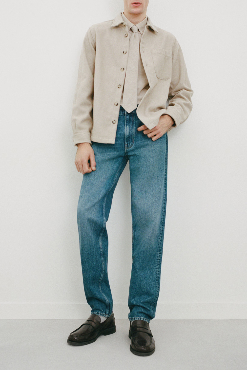 Regular-Fit Overshirt With Pocket