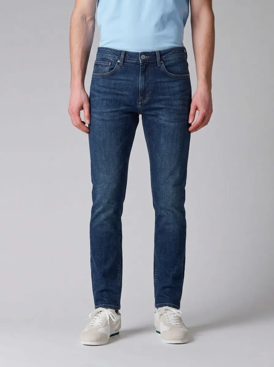 Men's Versatile Weekend Casual Wear Stretch Denim Jeans