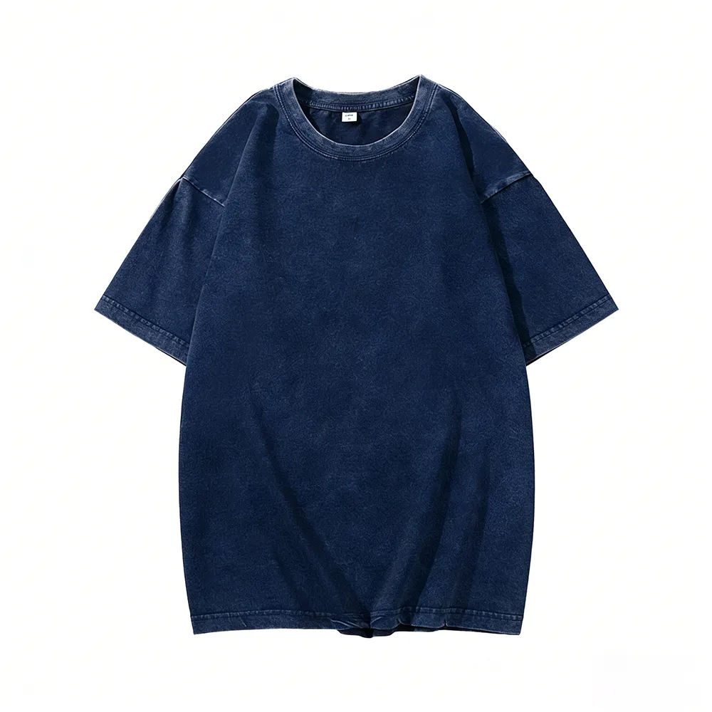 Acid-washed T-shirt
