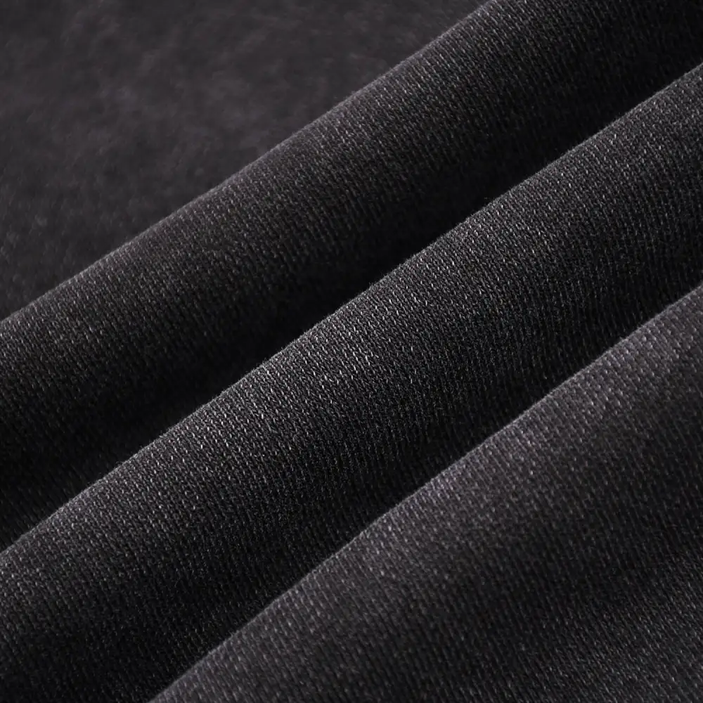 Stone Washed Straight Leg Men's Jogger Pants