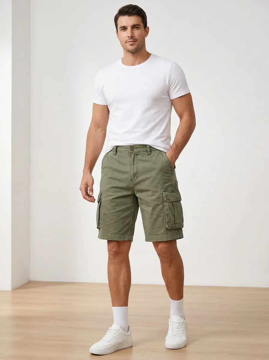 Contemporary Utility Shorts