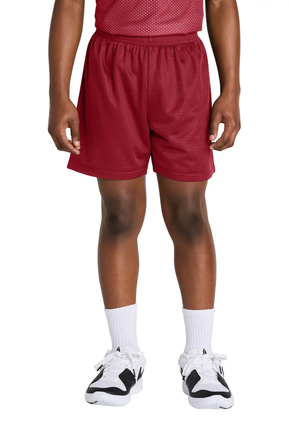 Youth Open-Mesh Athletic Shorts