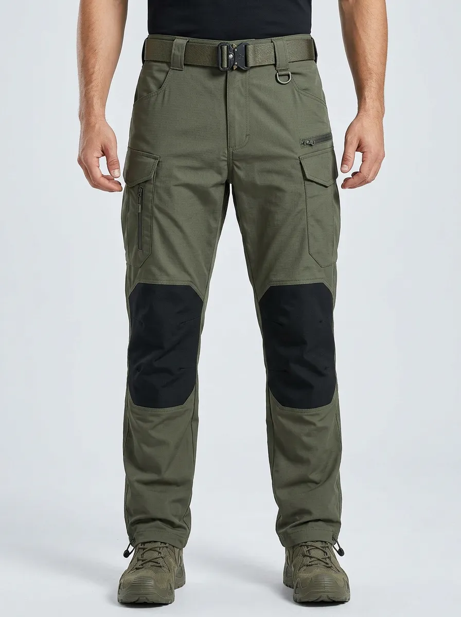 Trail Utility Reinforced Knee Multi Pocket Trail Style Men's Work Pants