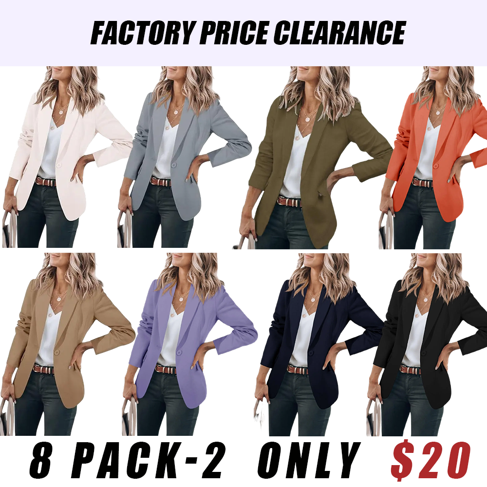 🔥 Women's Casual Fitted Blazer