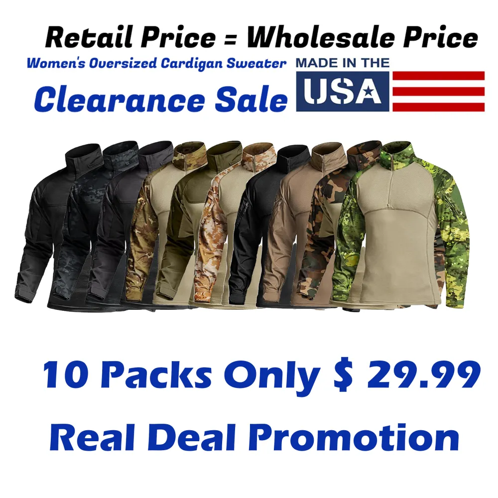 Men’s Tactical 1/4 Zip Combat Shirt – Built for Action. Designed for Performance.  🔥 Limited-Time Offer — 45% OFF