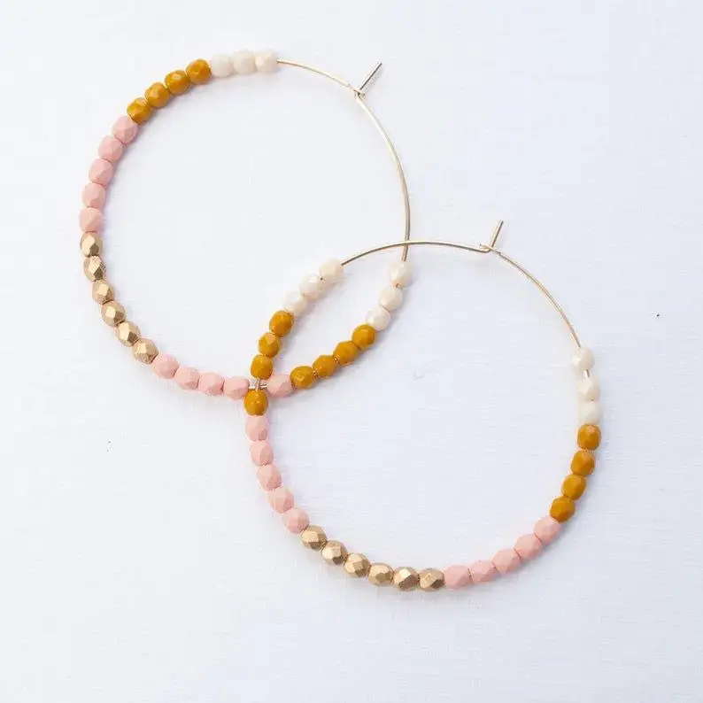 Large Happy Hoops Several Colors