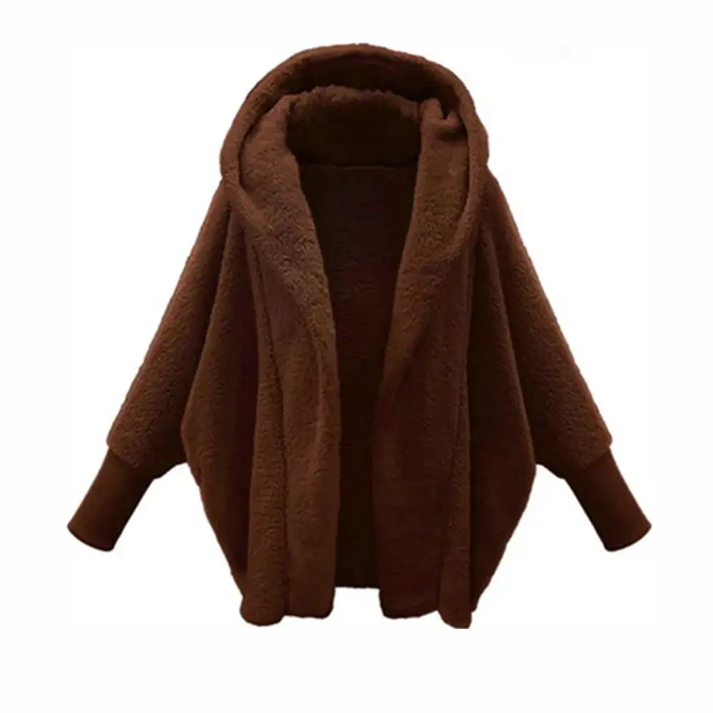 Open-Front Fisherman Knit Coat