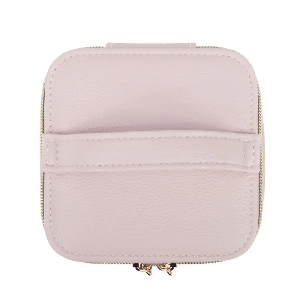 Zippered Travel Jewelry Case with Pouch