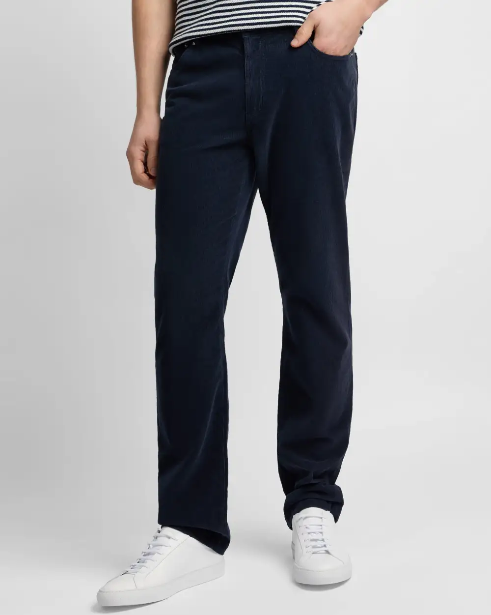Stretch Corduroy Five-Pocket Pants
