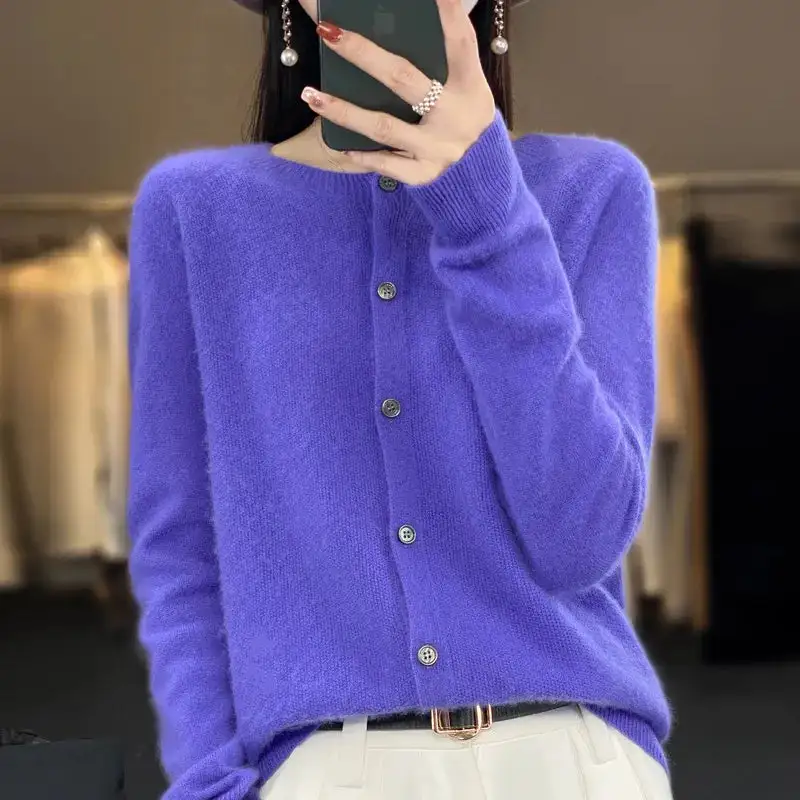 Wool Lightweight Cardigan