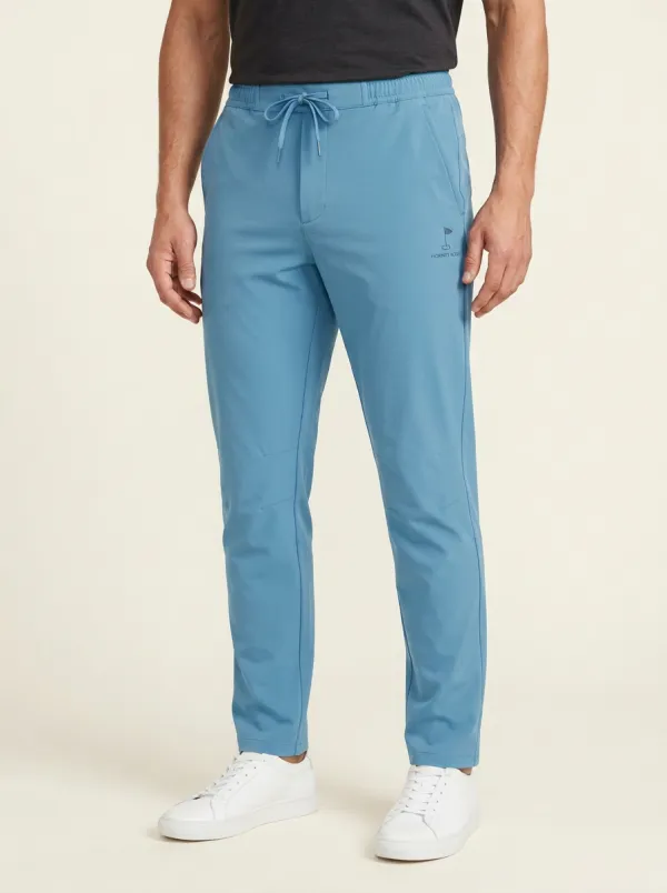 Performance Flag-Motif Golf Athletic Pants