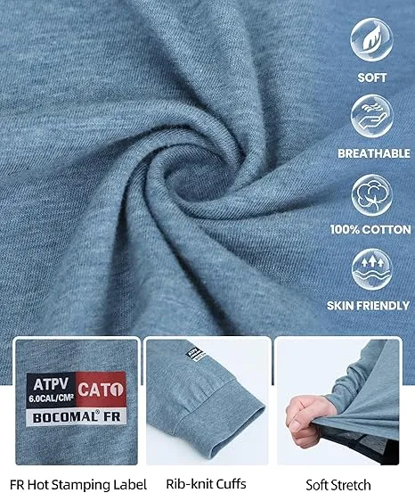 🧯 FR Summer Work Shirt – Breathable, Comfortable & Fire-Resistant. Stay Cool. Stay Protected. All Day Long.