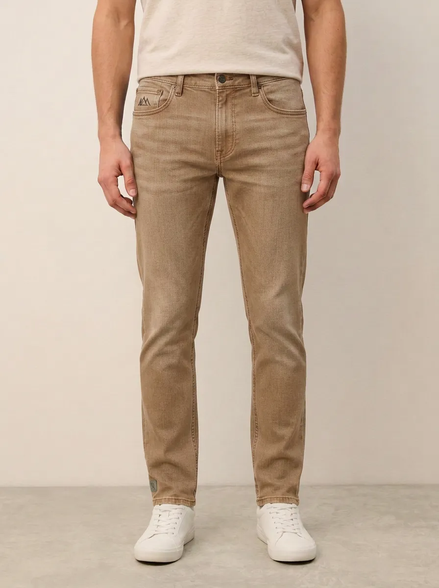 Men's Easygoing Everyday Slim Fit Stretch Denim Jeans