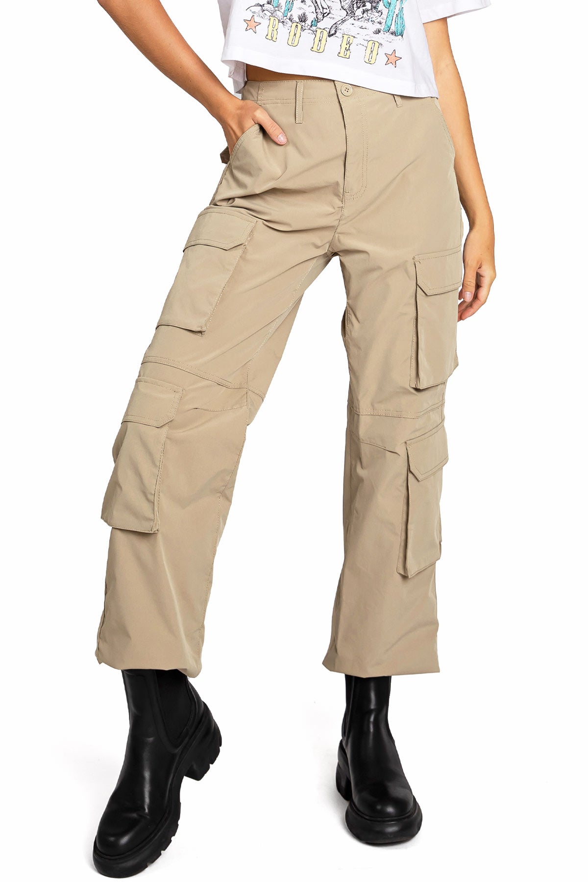 Dark Green Skater - Style Cargo Pants