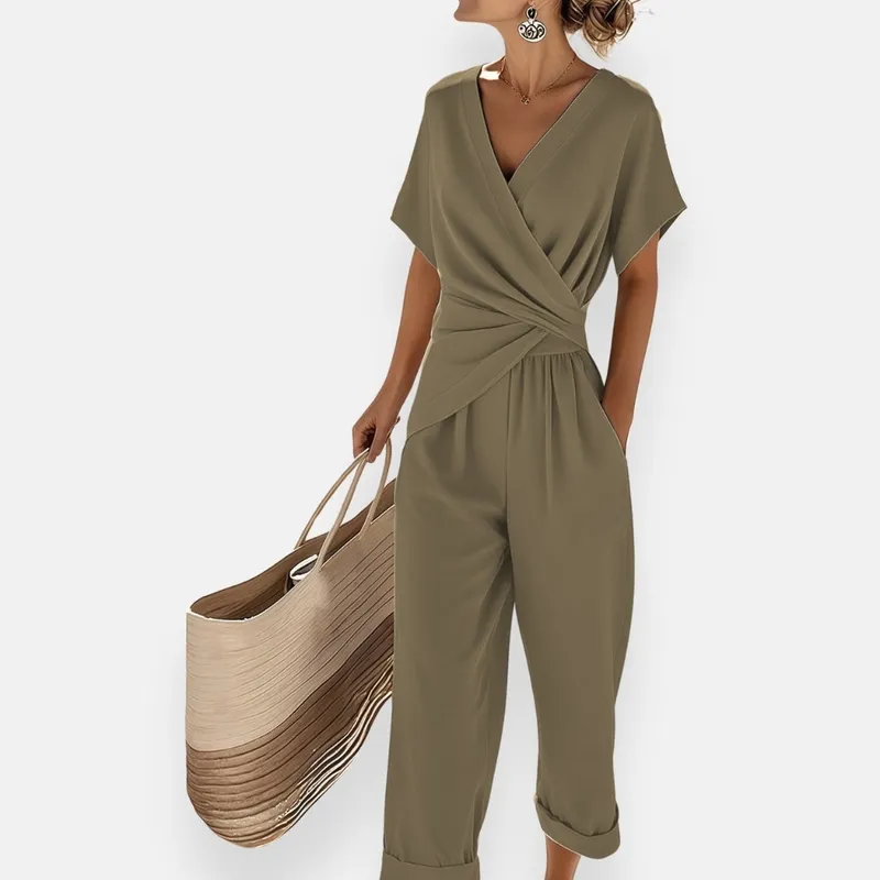 Draped Bow Outfit