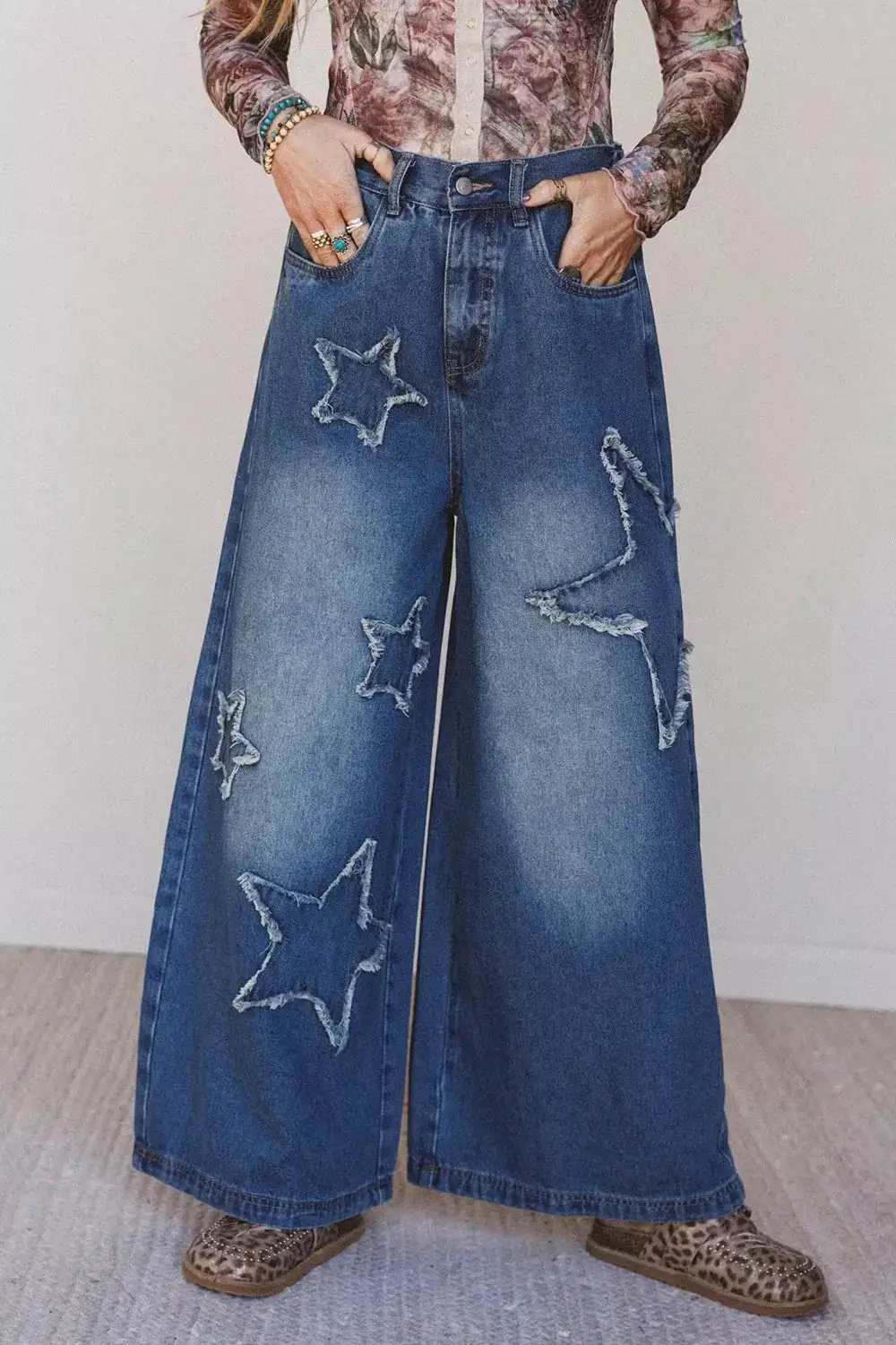 Versatile Wide Leg Jeans