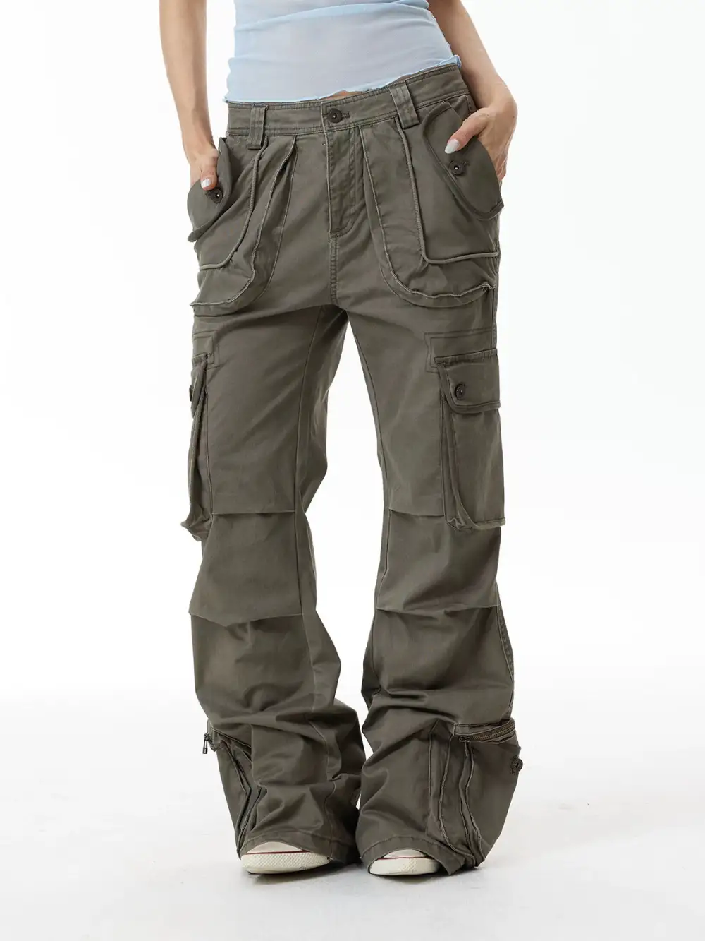 Everyday Lace-Up Cargo Pants