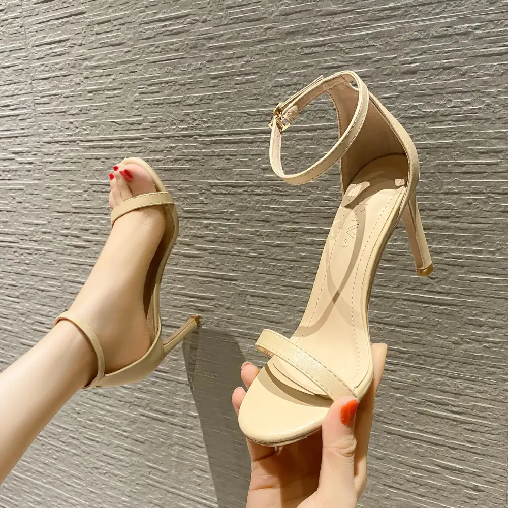 Light Base Stiletto Sandals