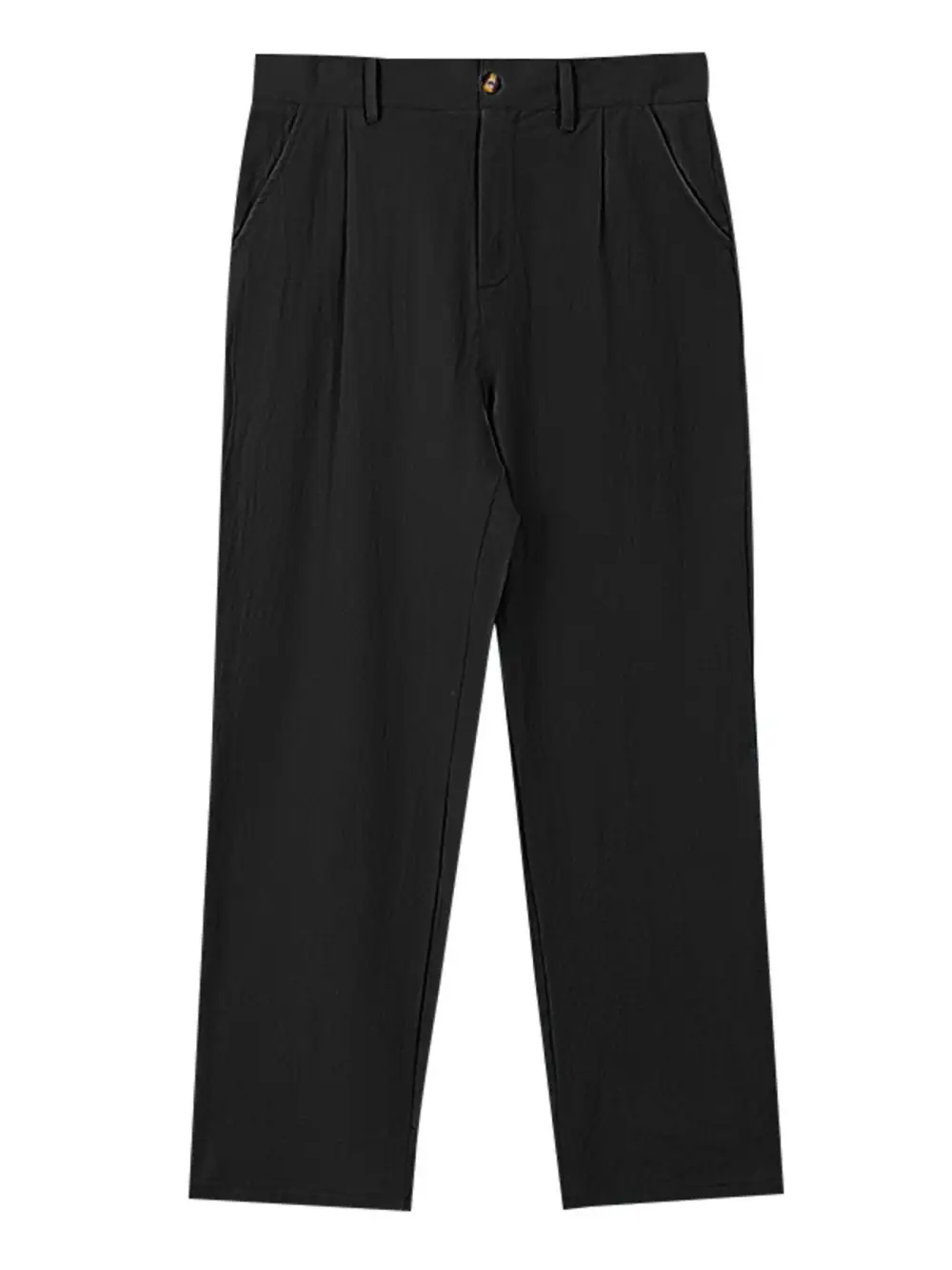Men's Full Size Relaxed Fit Pleated Pants Plus