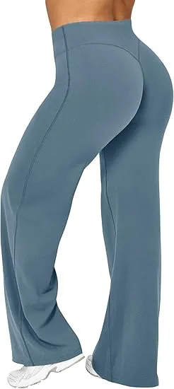 Straight Leg Bottoms Gymwear Women Workout Leggings Fitness Breathable Light Thin Sportswear