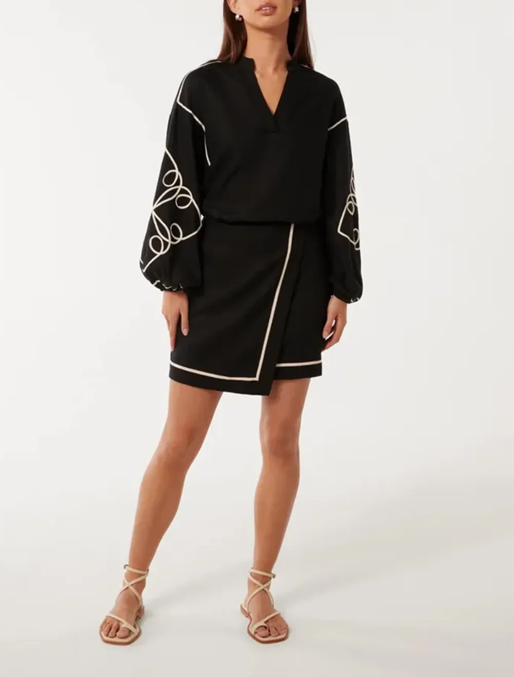 Appliqu-Detail Top