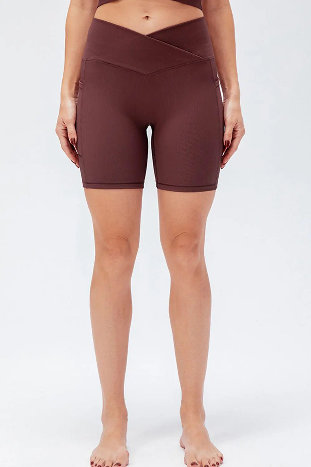 Slim Fit Waistband Sports Shorts