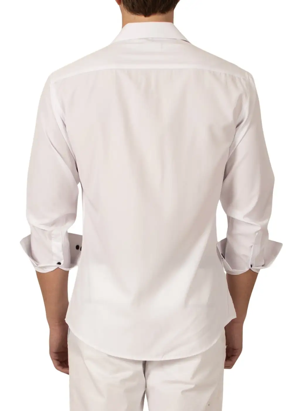 Check Button Up Dress Shirt