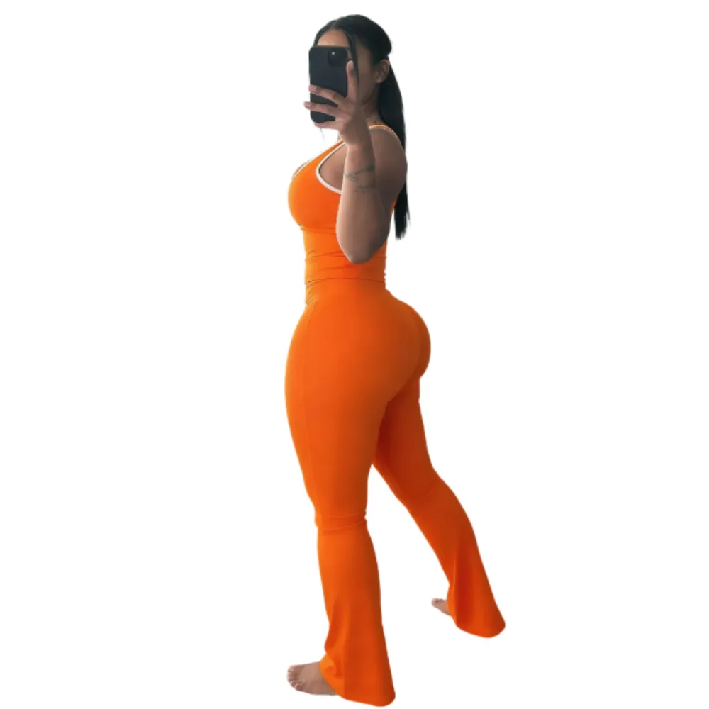 Women's Sleeveless Gym Yoga Outfit