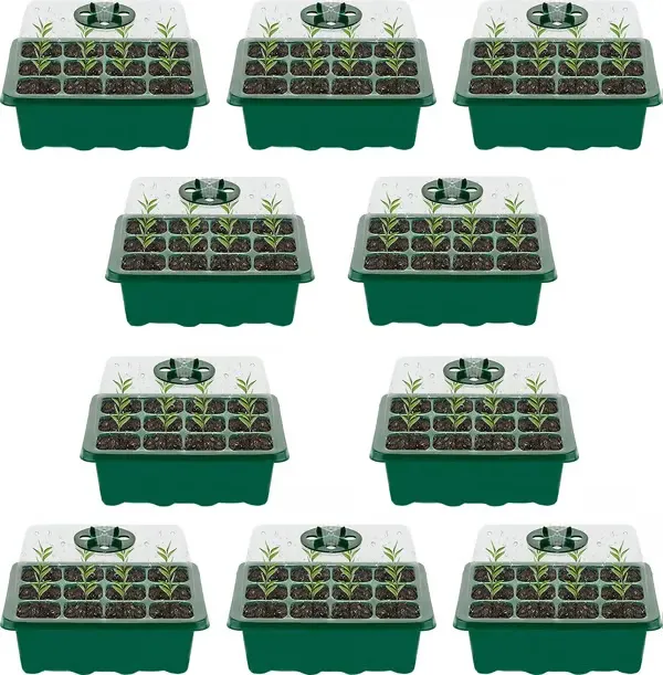 Adjustable Humidity Seed Starter Trays