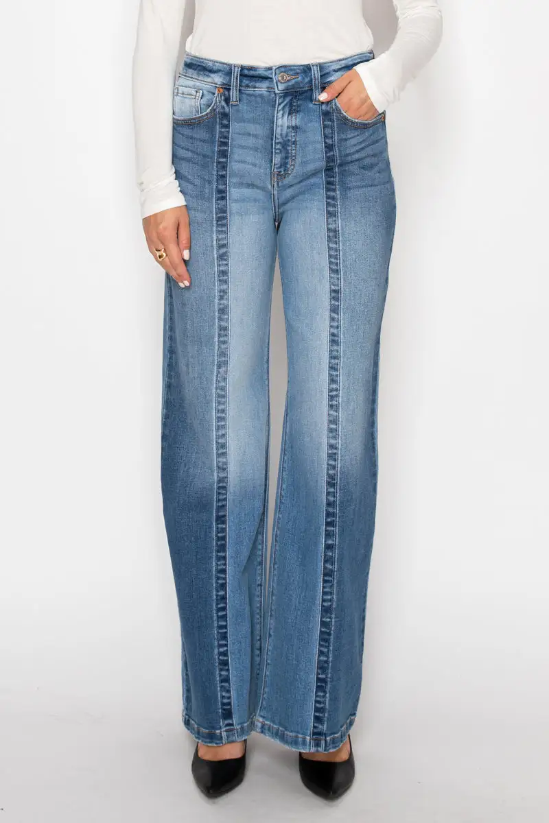 Weekend High Rise Flare Stretch Denim Jeans