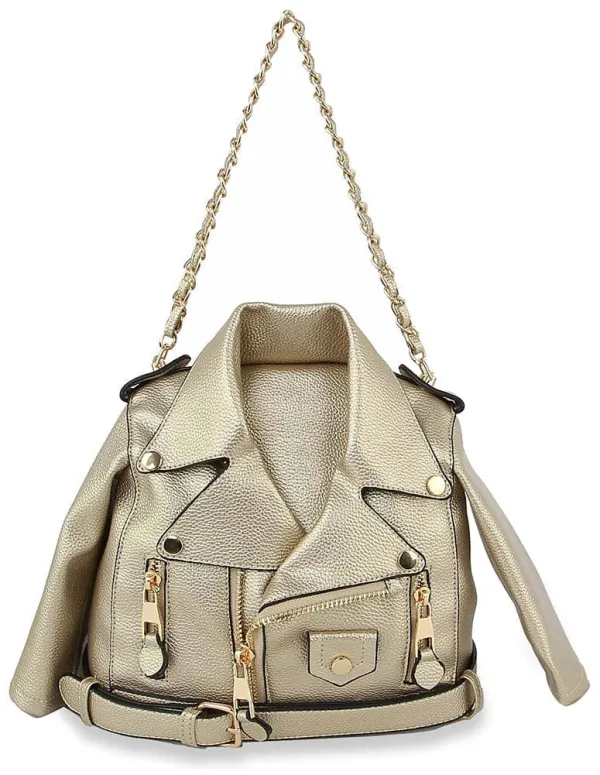 Chain Accent Convertible Casual Backpack