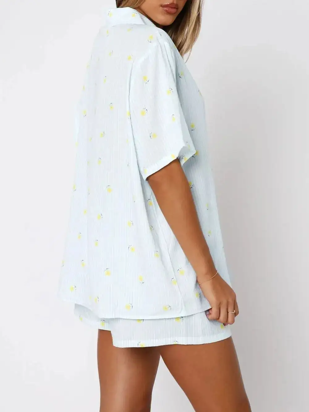 Striped Heart Comfortable Everyday Pajama Set