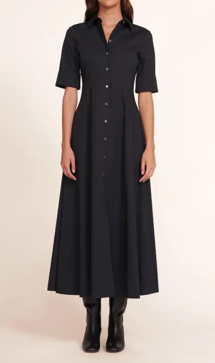 Ruched A-Line Dress