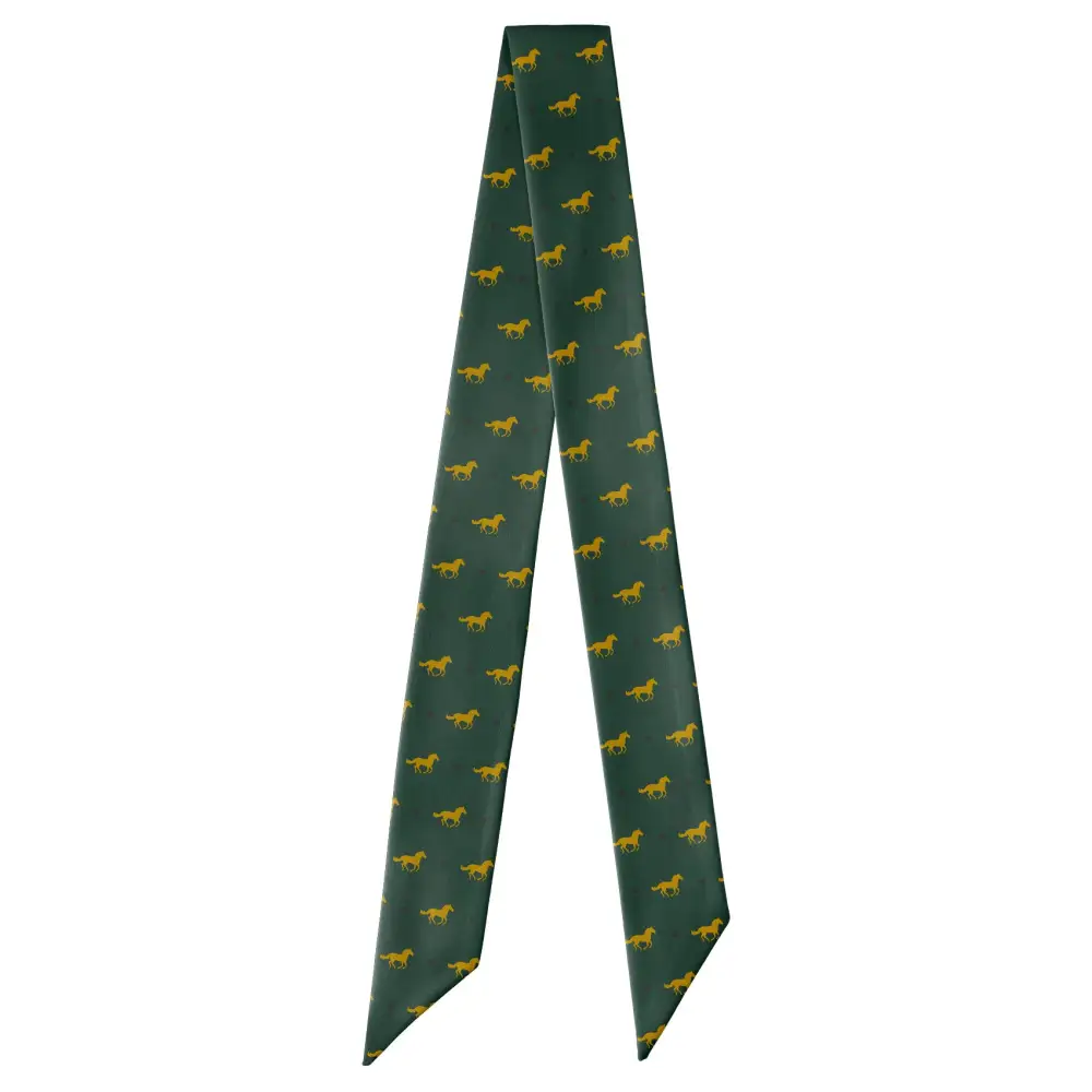 Derby Horses Motif Hair Scarf