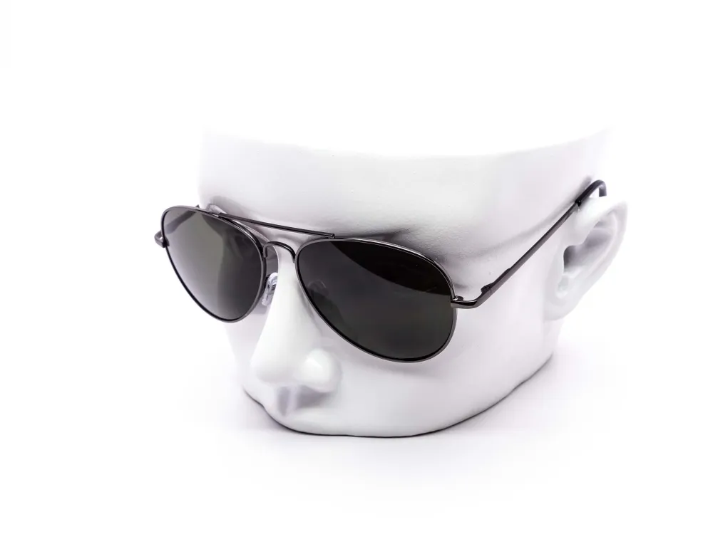12-Pack Classy Metal Aviator Mirror Sunglasses