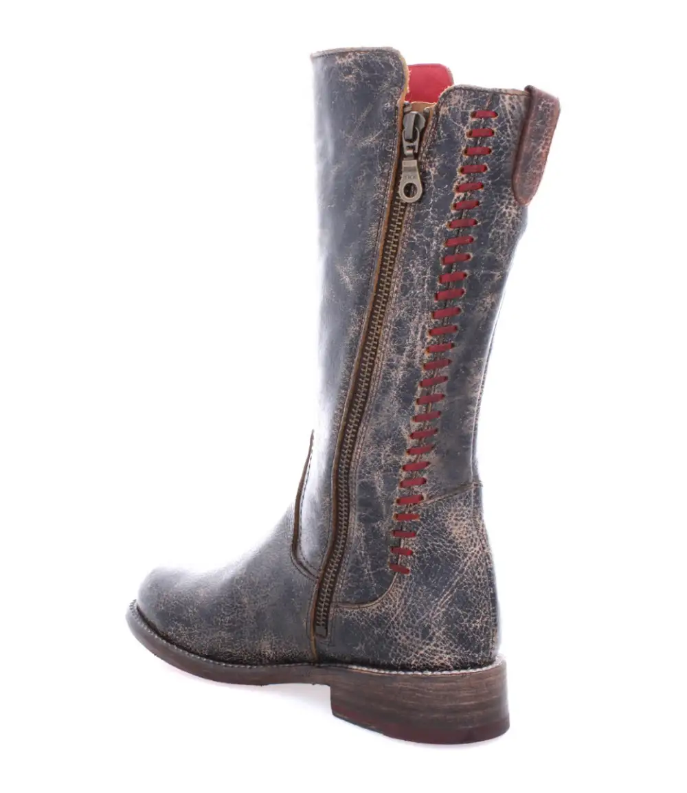 Pull-Tab Refined Tall Boots