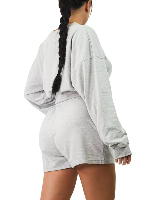 Active Cropped Sweatshirt